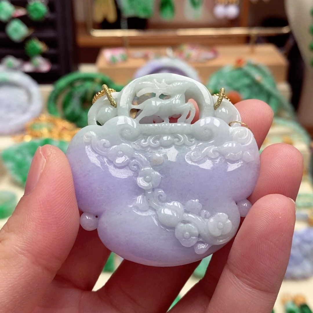 颈饰未镶嵌翡翠翡翠吊坠