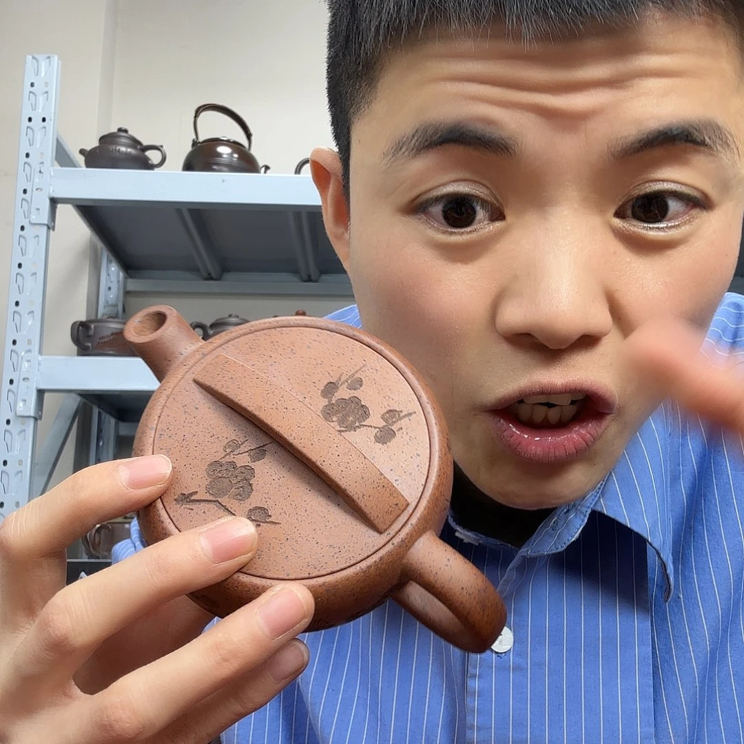 茶壶紫砂民间手艺人全手工制作