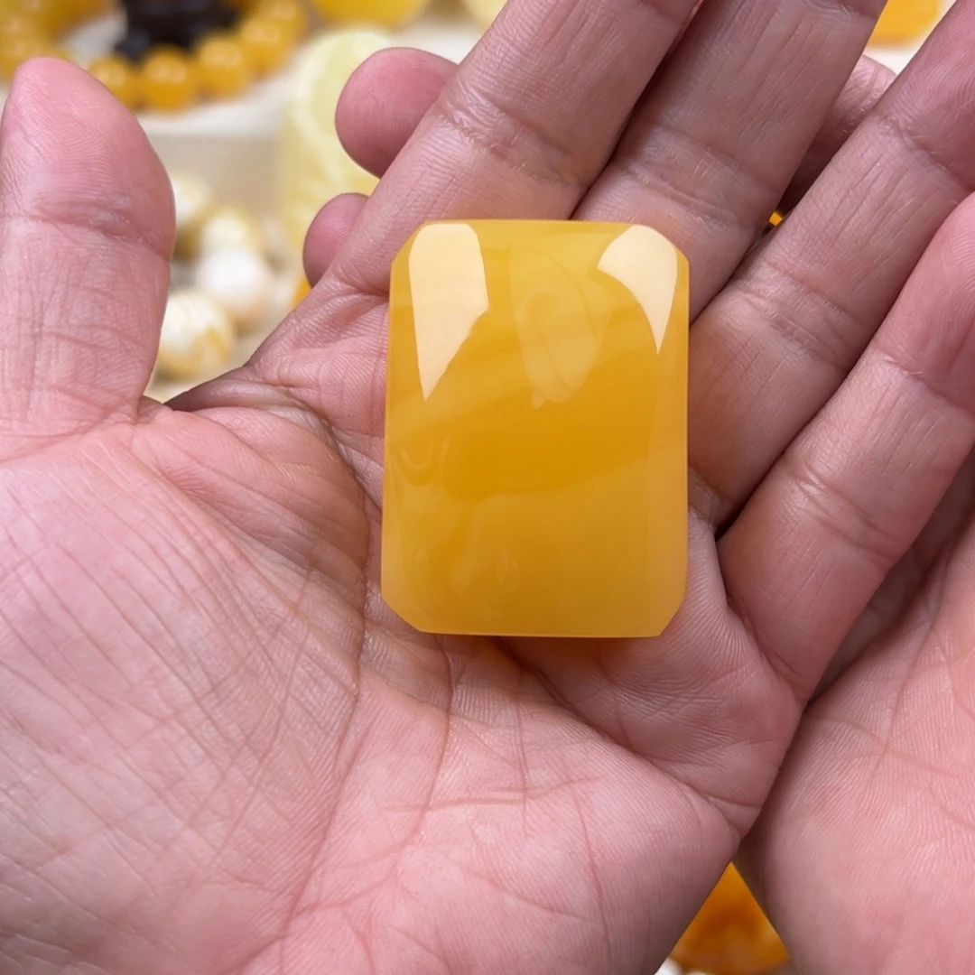 蜜蜡未镶嵌颈饰纯天然琥珀蜜蜡无优化