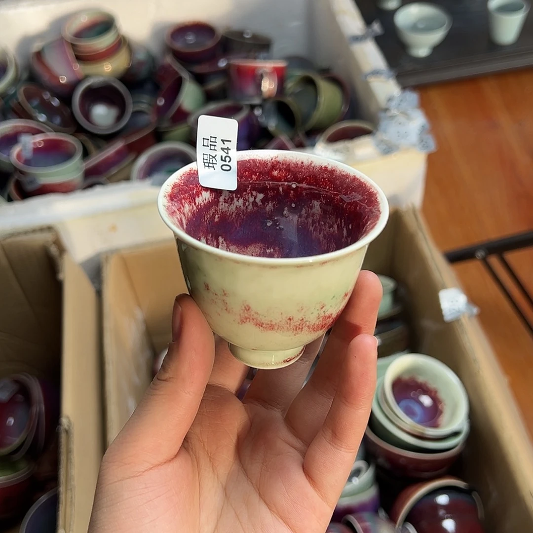 陶摆件窑口自销原矿钧瓷