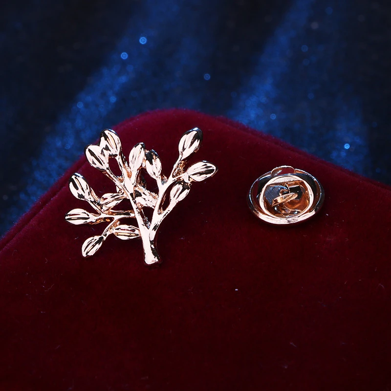 迷你小胸针欧美经典生命树造型徽章时尚领针胸花个性西服外套配饰