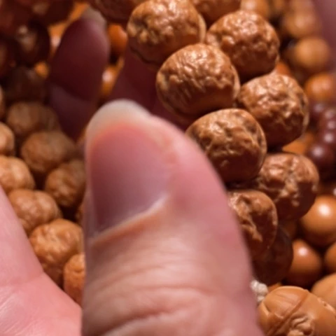 【闪购商品】猴头核桃手串笑*尘产品