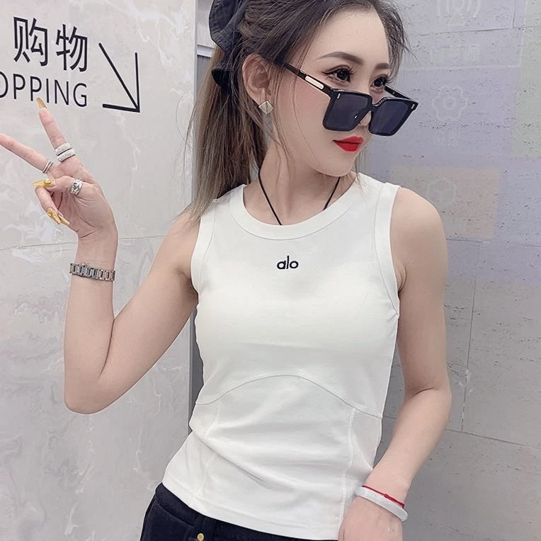 欧货修身净版背心