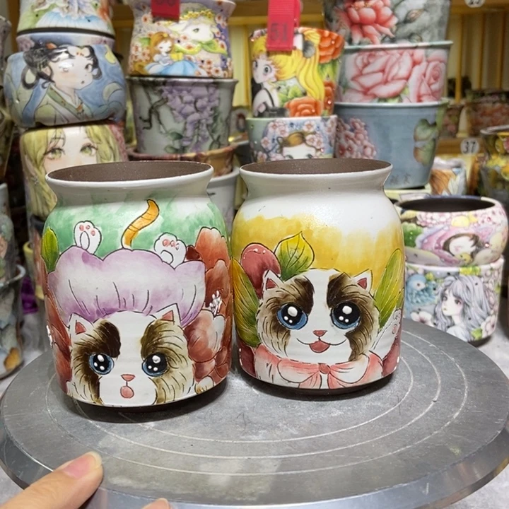 景德镇艺术手绘作品