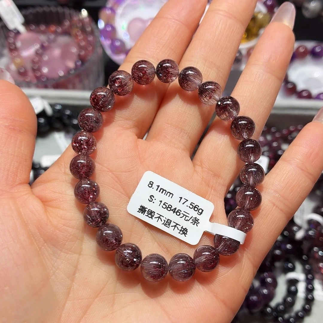 水晶手链未镶嵌天然