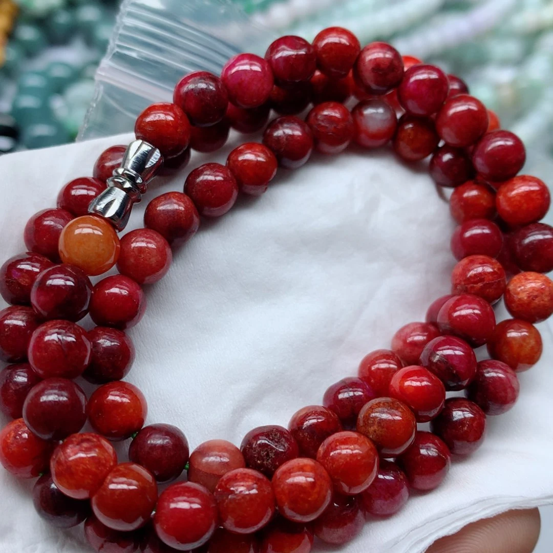 翡翠颈饰未镶嵌手串