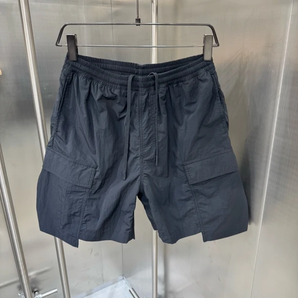 过千质感 定制高品质尼龙面料 多口袋工装风格宽松夏季五分短裤男