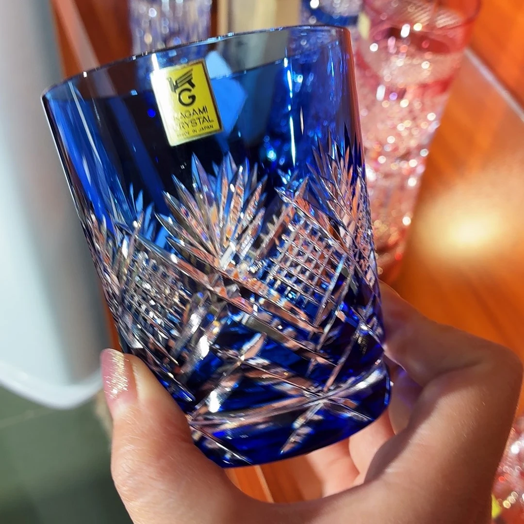 琉璃手工艺品卡噶米水晶杯