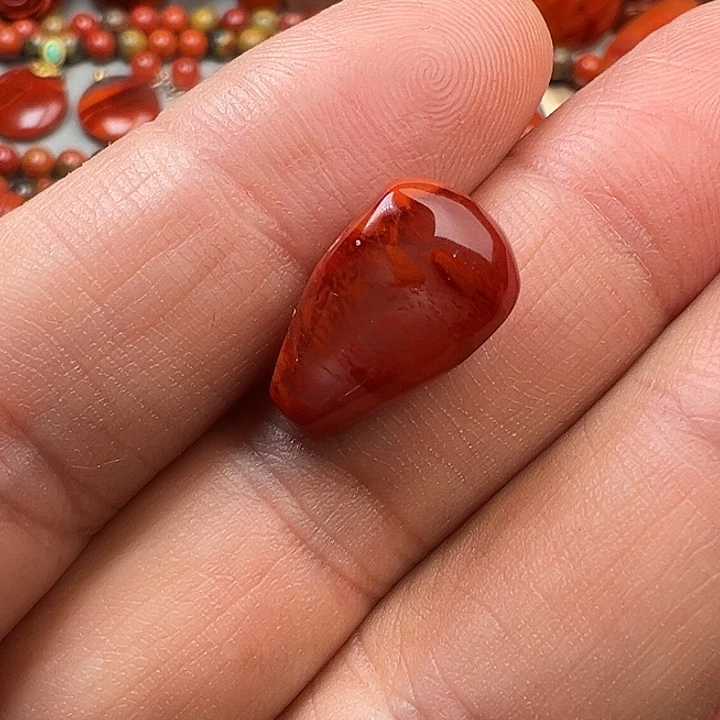 南红玛瑙未镶嵌三通