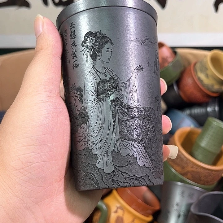 茶杯紫砂全手工紫砂主人杯