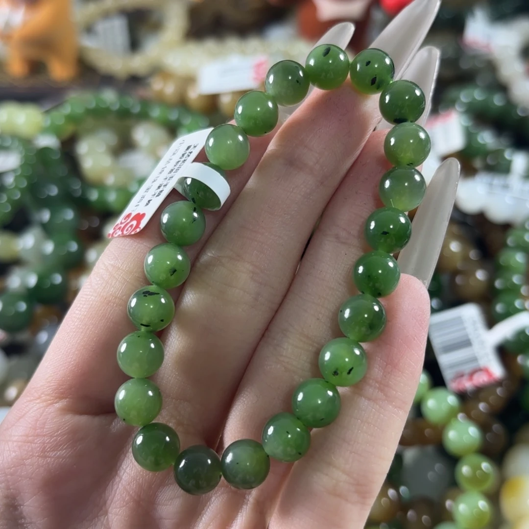 和田玉未镶嵌手链90