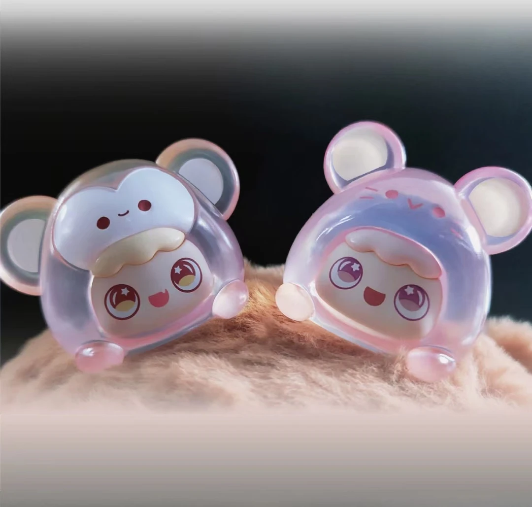 潮玩手办 十二生肖国风萌粒 创意卡通可爱树脂桌面摆件少女心礼物