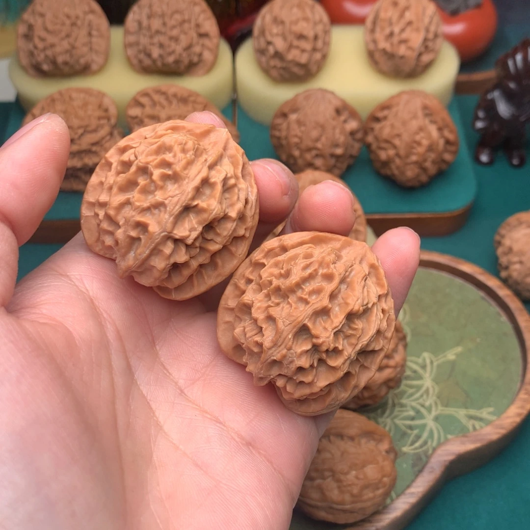 文玩核桃把件苹果园38