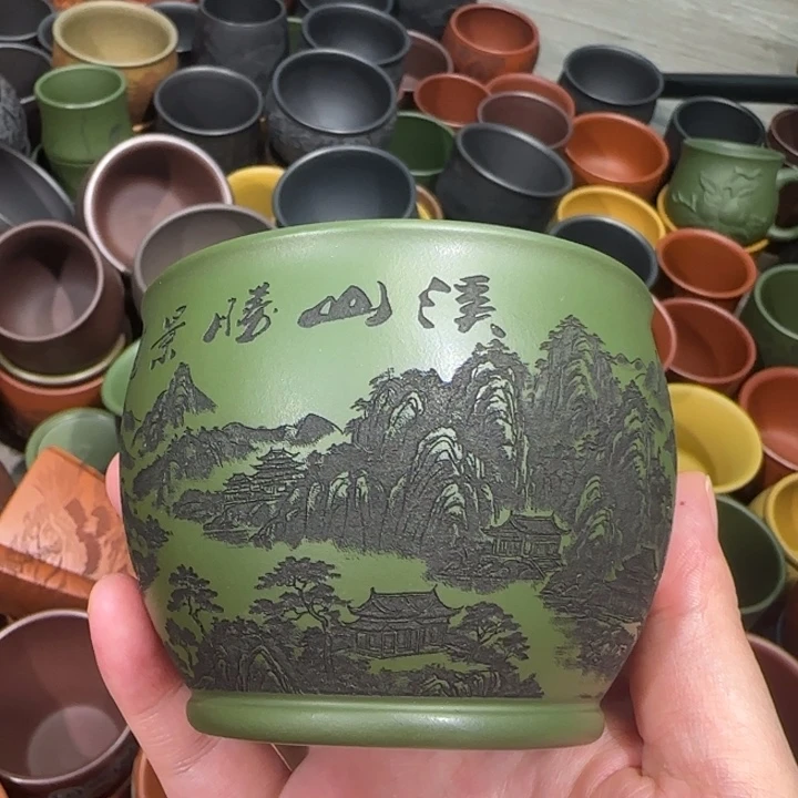 茶杯紫砂全手工紫砂