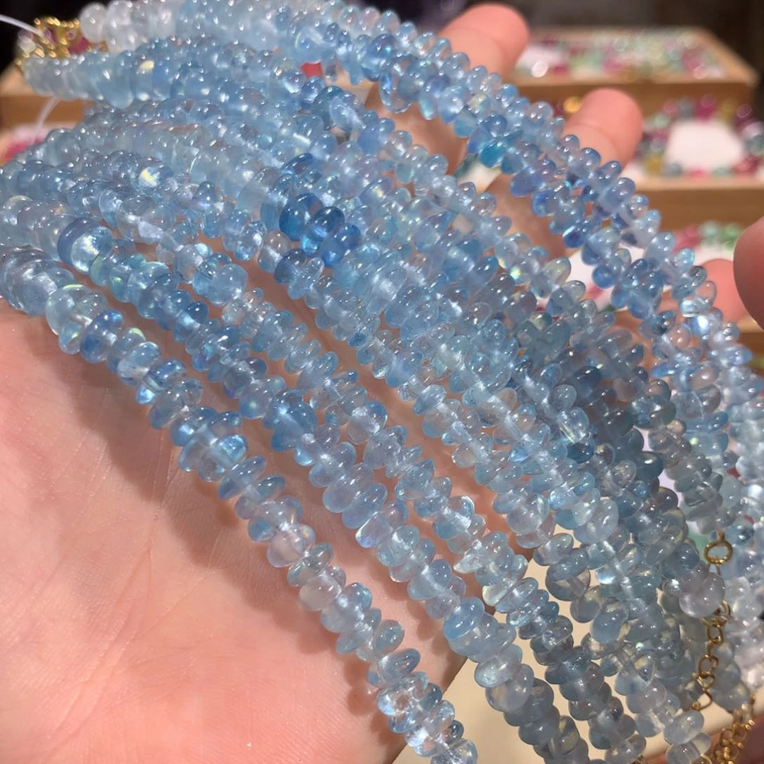 海蓝宝石手链未镶嵌