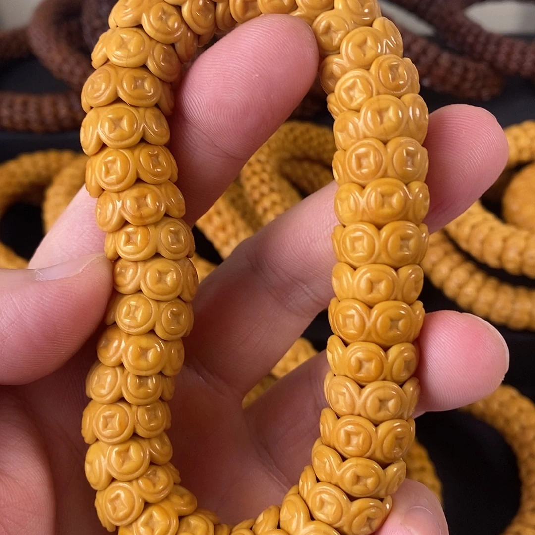 猴头核桃手串猴头钱币16