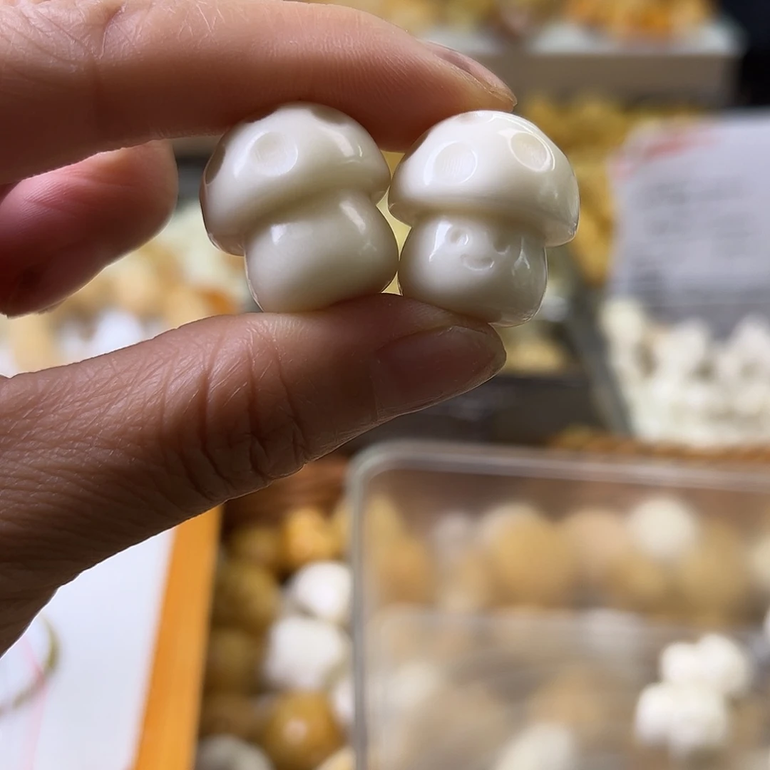 菩提根/象牙果手串全品白蘑菇两颗