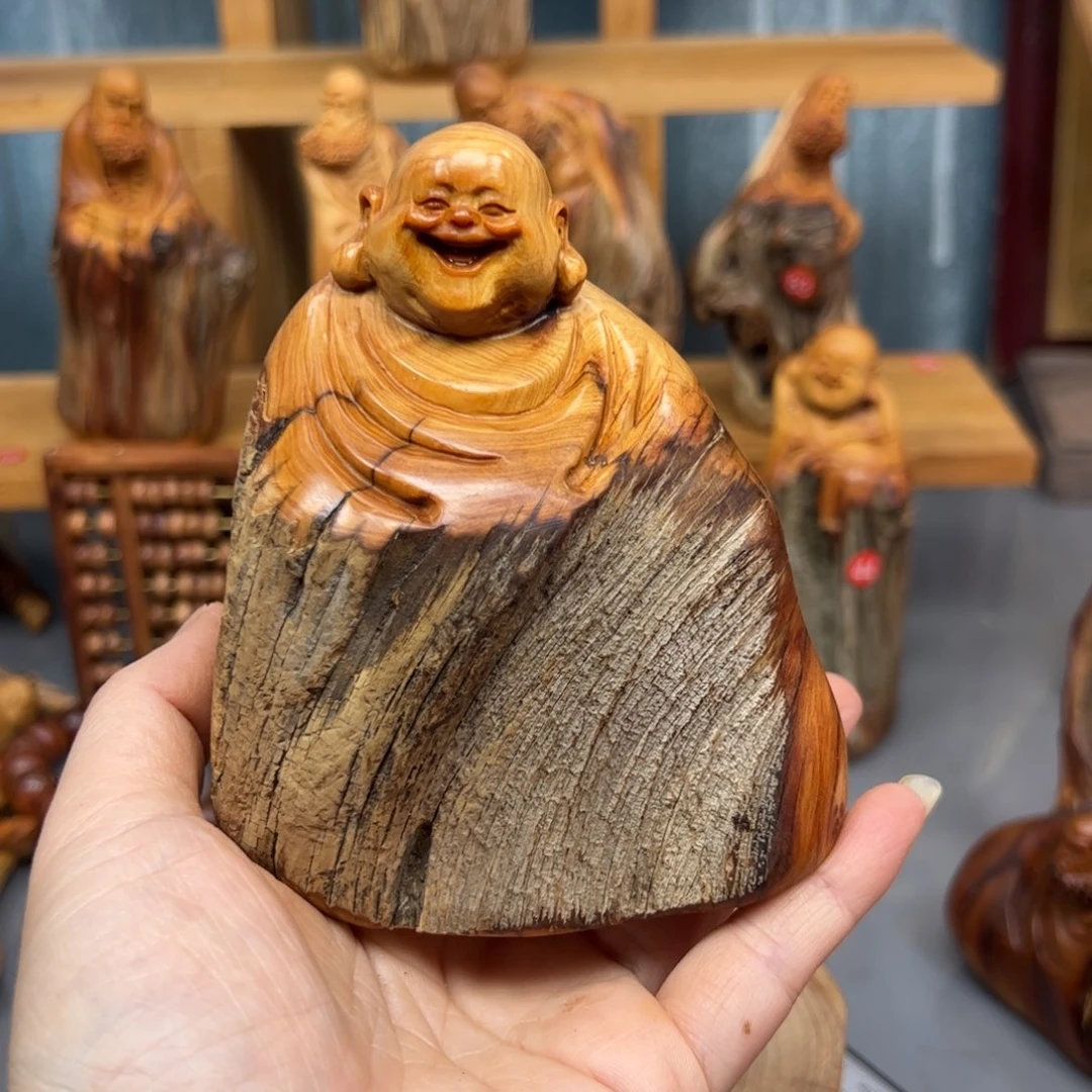 柏木崖柏木摆件手把件，43