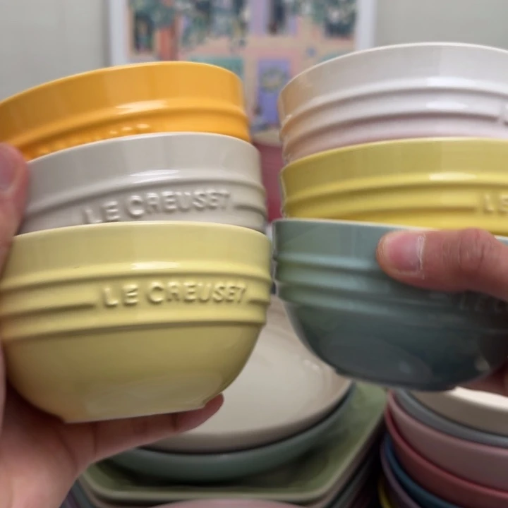 瓷片微瑕6个米饭碗350毫升