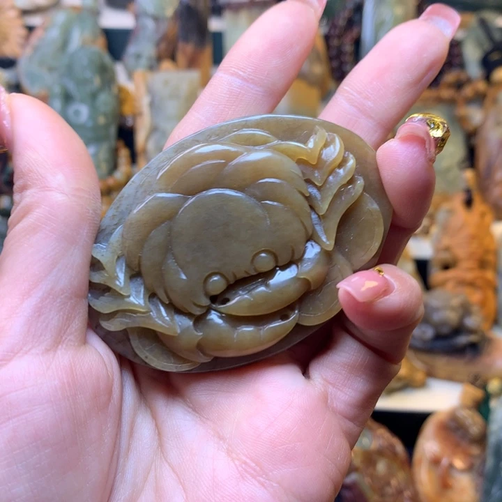 岫岩老玉（透闪石质玉）手链未镶嵌