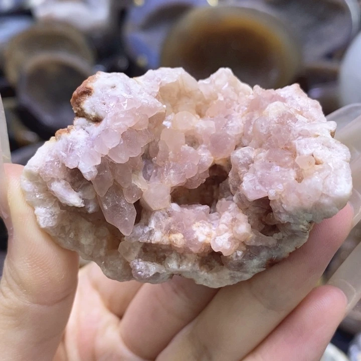 未镶嵌珠宝半成品紫晶粉晶福利