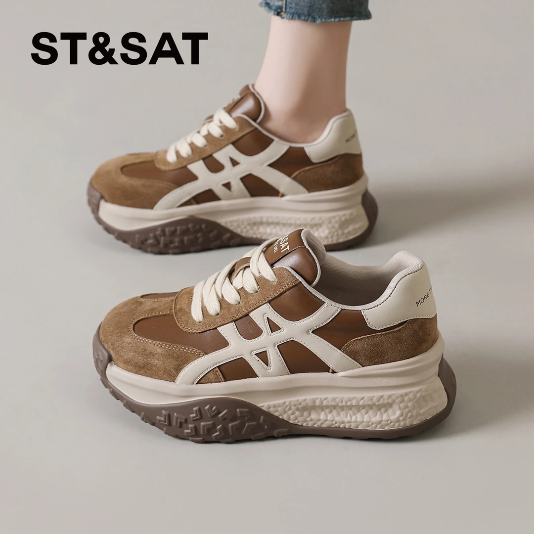 星期六复古德训鞋女款2025秋季阿甘鞋子女ins潮牌百搭休闲运动鞋