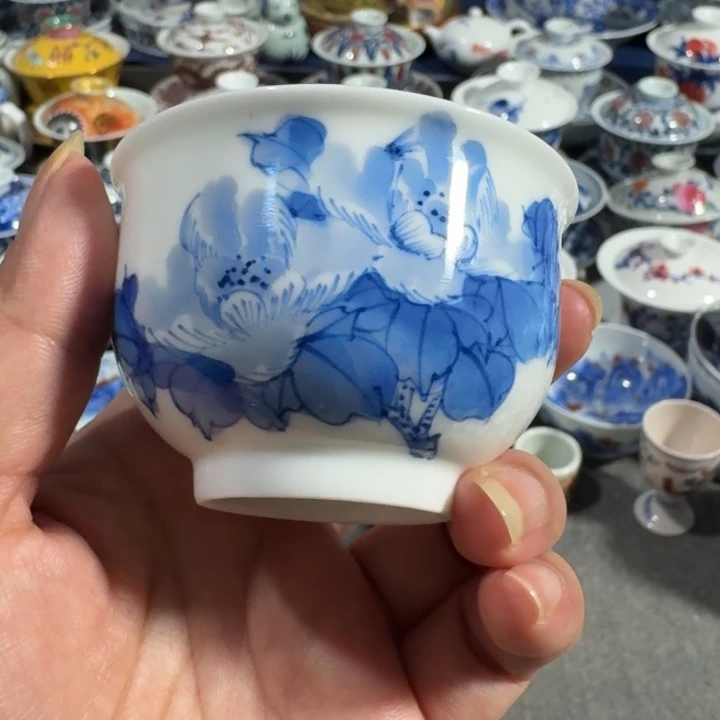 景德镇手工手绘杯