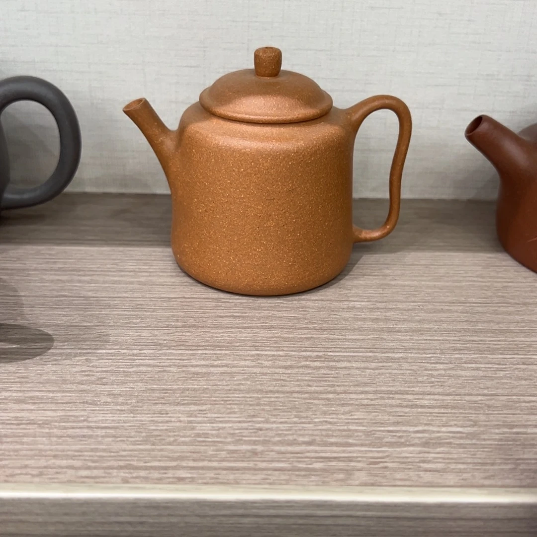 *****茶壶紫砂微瑕100cc黄金段禅钟