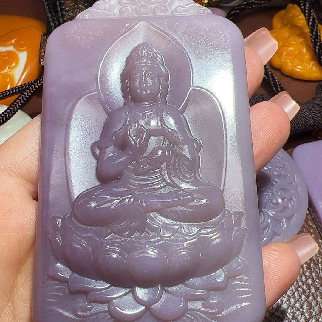 元***帅和田玉未镶嵌颈饰