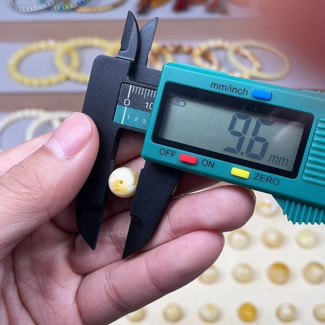 琥珀未镶嵌裸石单珠