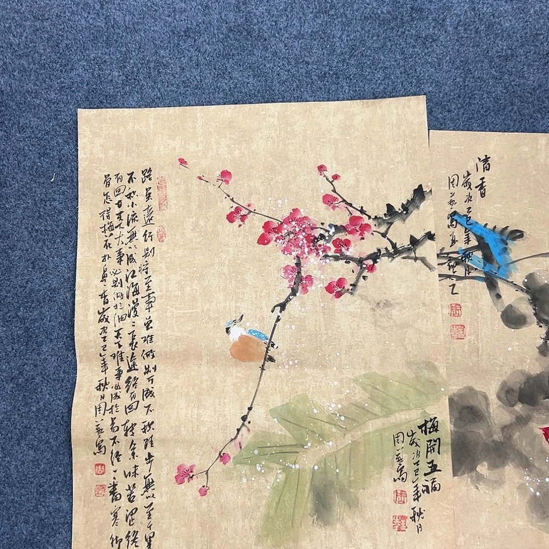 国画国画作品纯手绘作品