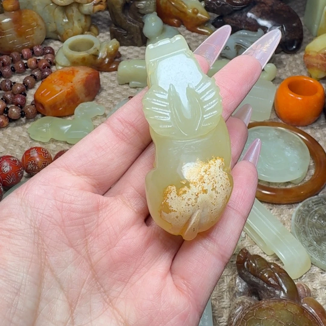 吊坠白玉菩提挂件