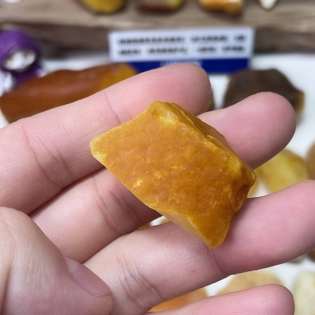 定制琥珀未镶嵌f****q原矿蜜蜡