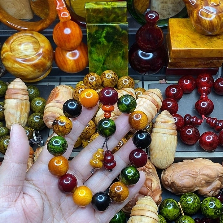 琥珀木琥珀木彩珠1.5