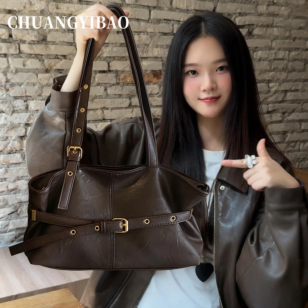 大容量腋下托特包包女式2025新款秋冬季轻奢小众高级感通勤单肩包