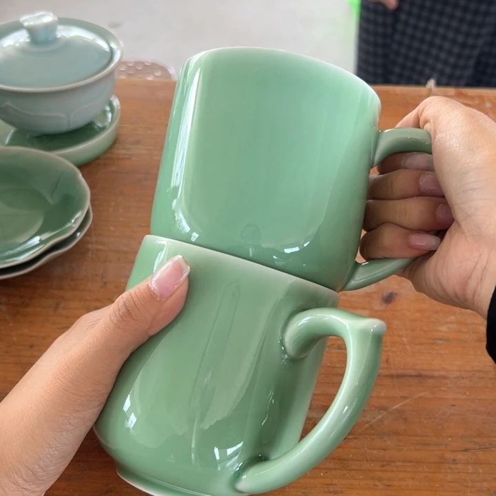小米茶器龙泉青瓷
