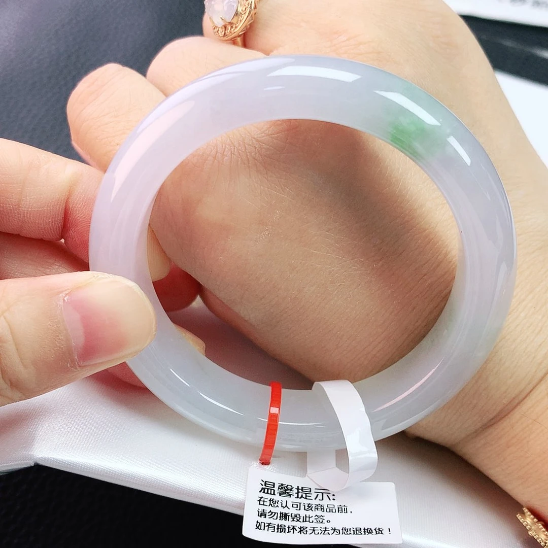 翡翠手镯未镶嵌52+圈