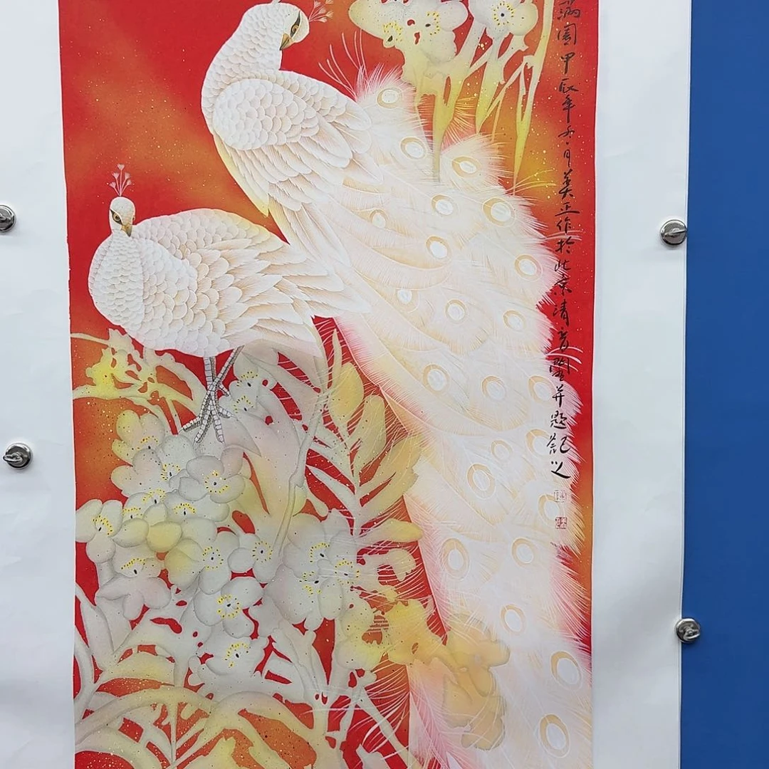 国画多次参加国内外大型展览交流