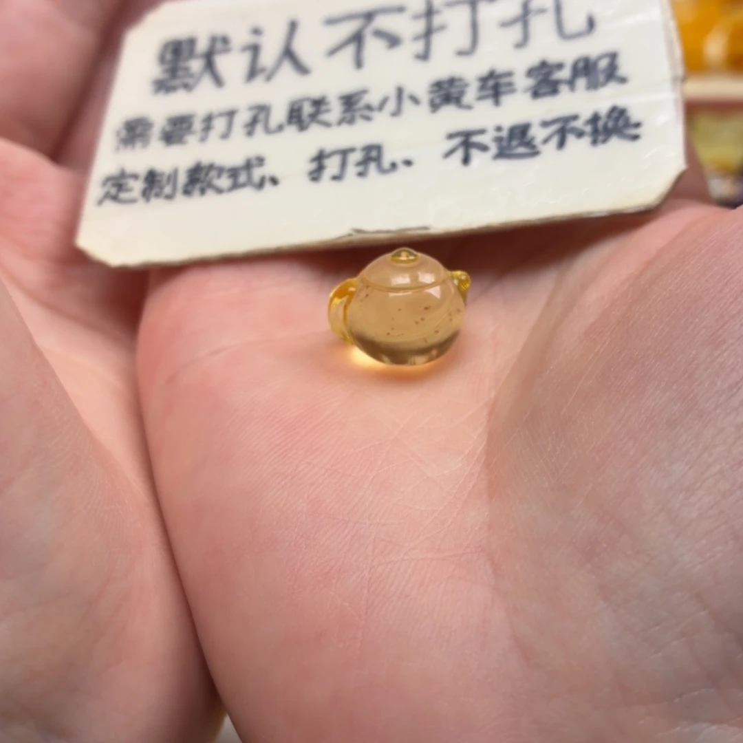 琥珀未镶嵌珠宝奇石