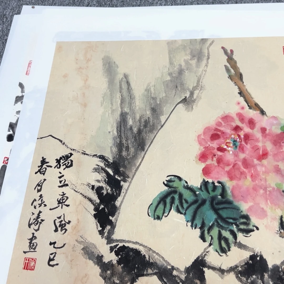 国画国画作品多次在国内外