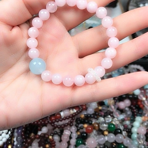 水晶珠宝半成品未镶嵌