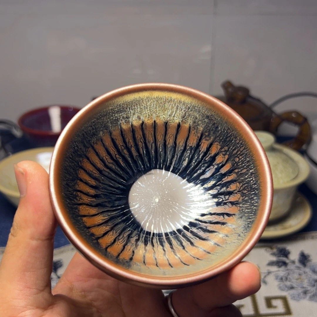 建阳建盏喝茶主人杯