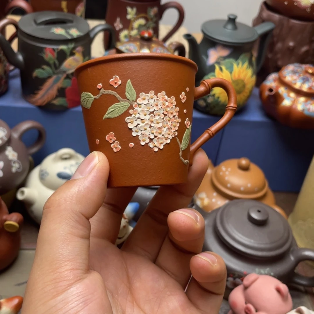 茶杯紫砂紫砂主人杯80cc