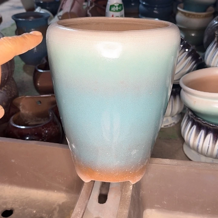 红陶微瑕花盆处理来啦