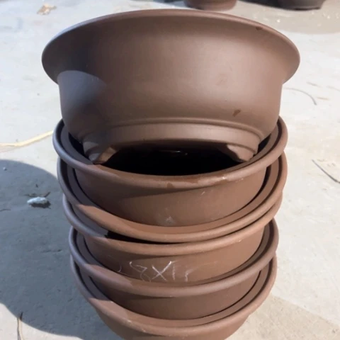 紫砂花盆         28×12 6个