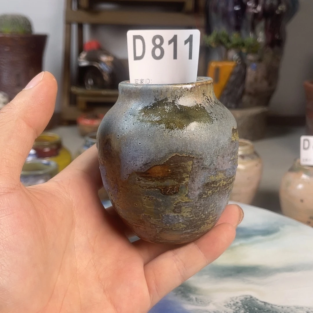 坛子姐梅瓶小号内口3.5高7.5