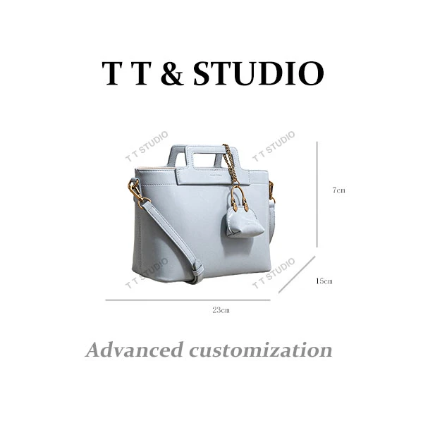 【TT Studio】SK-62608-空气蓝RAIN.CUN时尚简约腋下斜跨轻奢女包