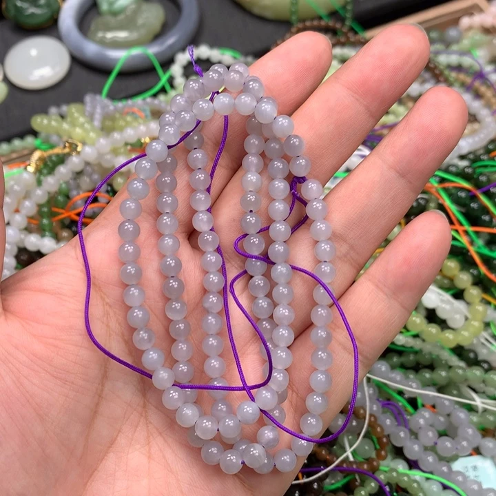 和田玉未镶嵌手链8