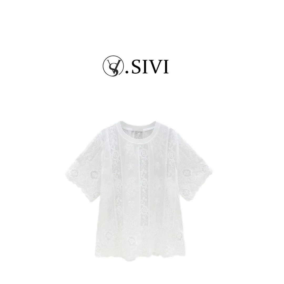 熙薇【淅淅沥沥】2025春季新款时尚休闲气质上衣H1996