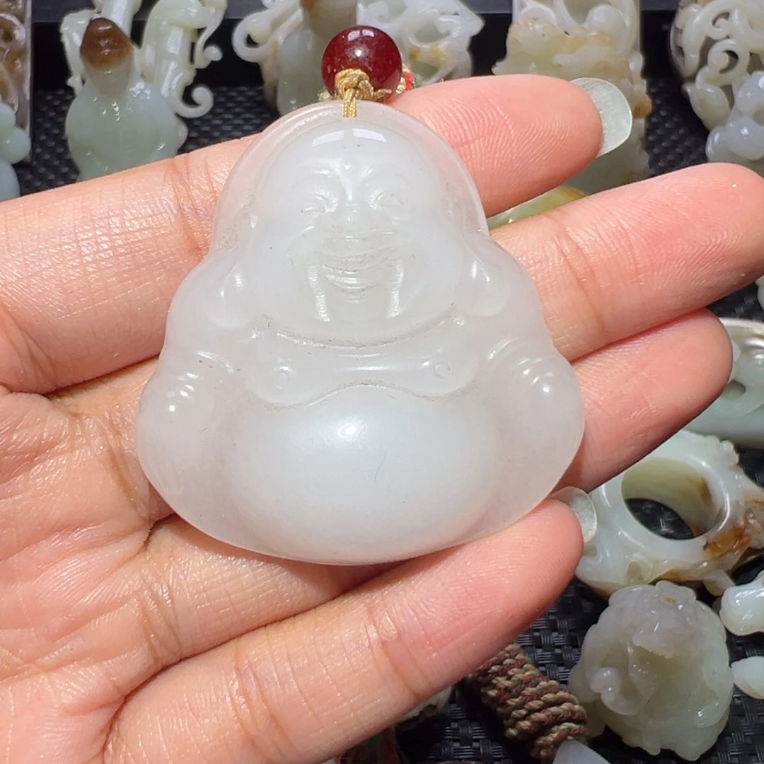 雨***王和田玉未镶嵌把件